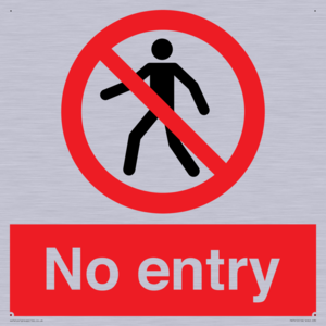 No entry
